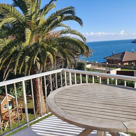 Villa Vistas Al Mar, Urbanizacion Privada Con Piscina De Agua Salada Ajo Exterior foto