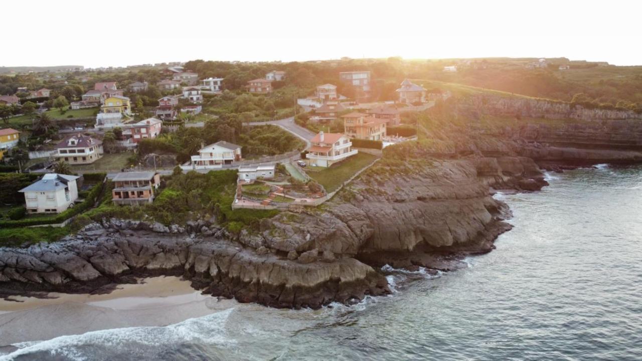 Villa Vistas Al Mar, Urbanizacion Privada Con Piscina De Agua Salada Ajo Exterior foto